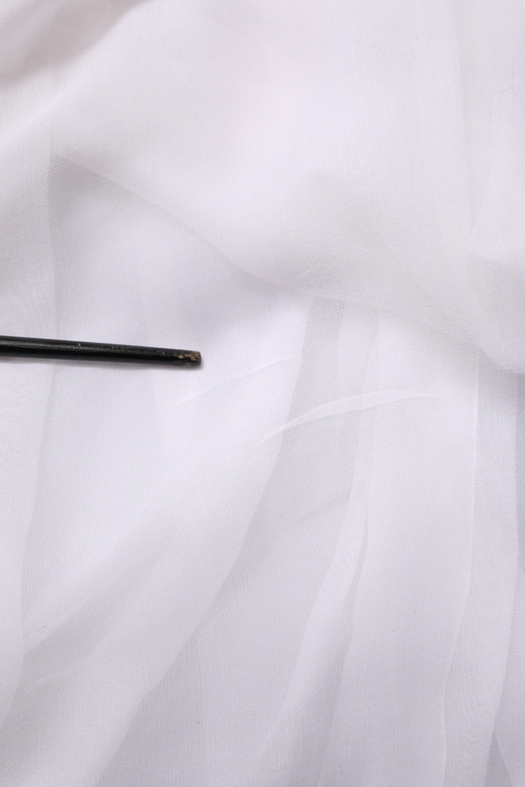 White Bustier Corset Cropped Chiffon Top