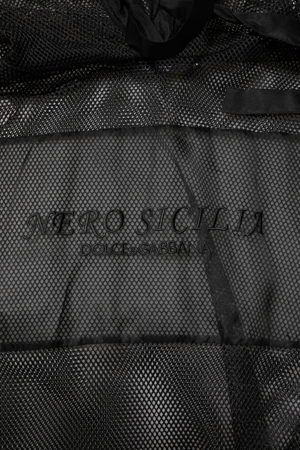 Black See Through Hooded Pullover Sweater