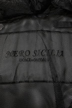 Black See Through Hooded Pullover Sweater