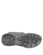 Metallic Silver Pull On Rain Boots Shoes