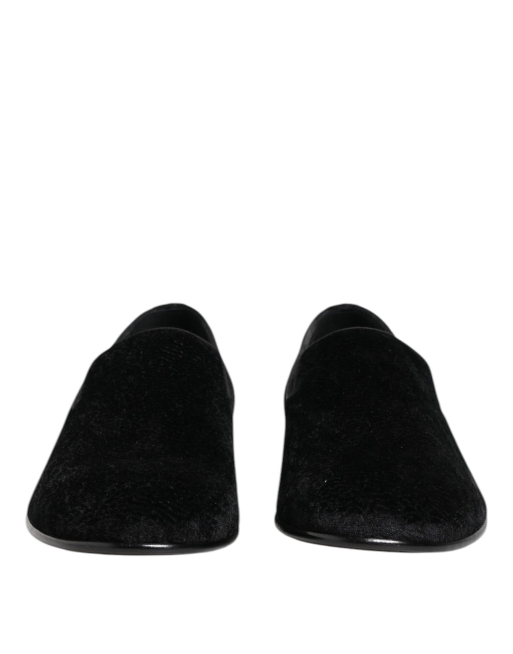 Black Jacquard Loafers Formal Men Dress Shoes