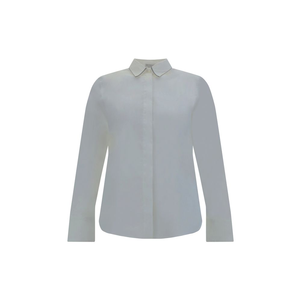 White Cotton Dress Shirt