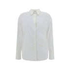 White Cotton Dress Shirt