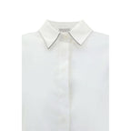 White Cotton Dress Shirt