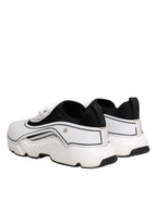 White Black Logo Plaque Daymaster Men Sneakers Shoes