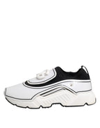 White Black Logo Plaque Daymaster Men Sneakers Shoes