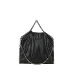 Black Polyester Shoulder Bag