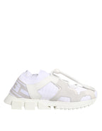 White Sorrento Low Top Lace Up Sneakers Shoes