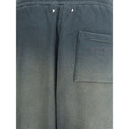 Blue Cotton Joggers (Workout Pants)