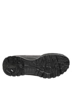 Metallic Gray Pull On Rain Boots Shoes