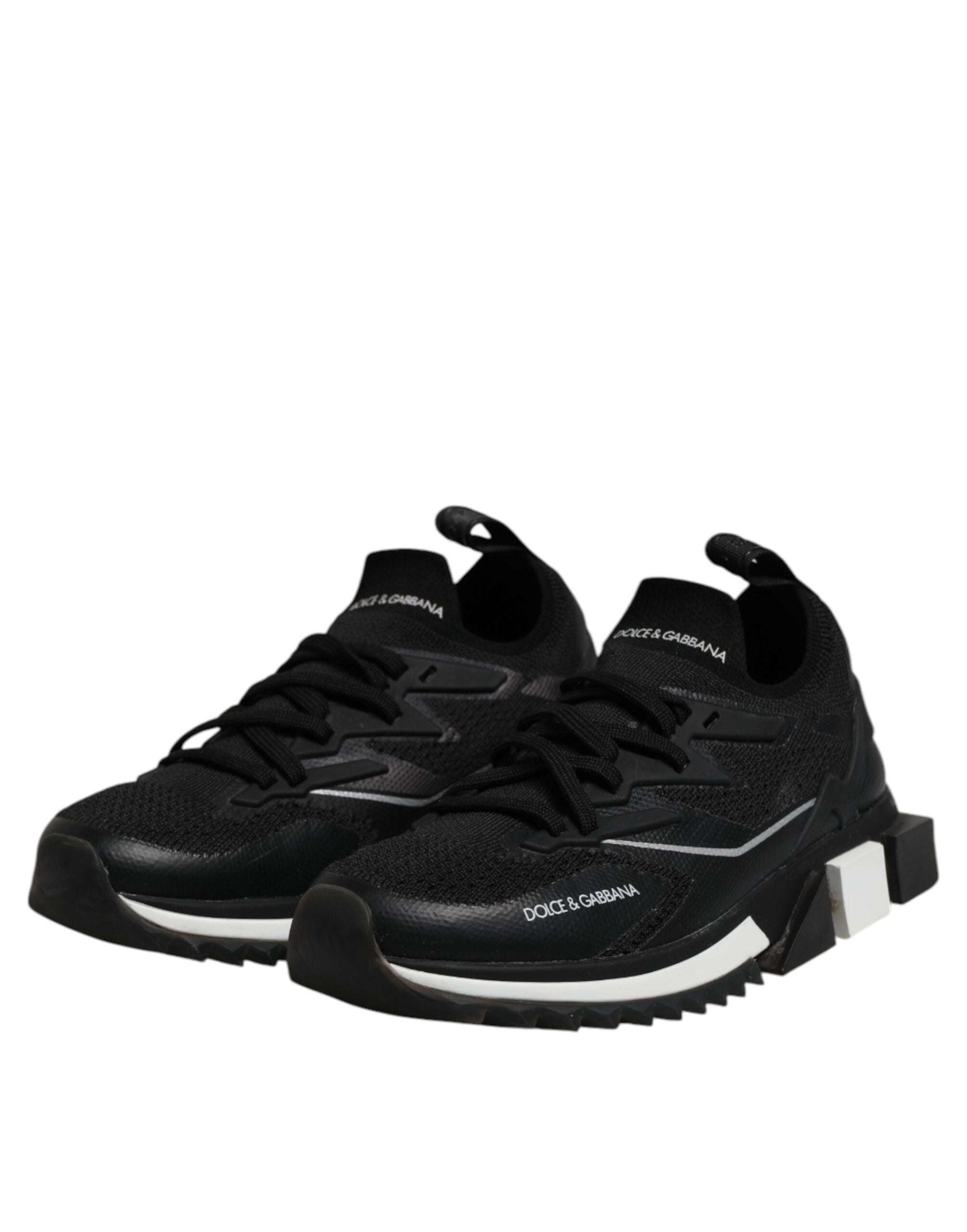 Black SORRENTO Lace Up Men Sneakers Shoes