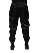 Black Logo DG Print Men Jogger Sweatpants Pants