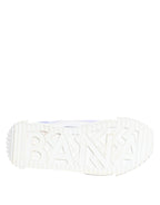Purple White NS1 Lace Up Low Top Sneakers Shoes