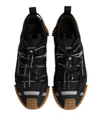 Black Logo Lace Up Low Top NS1 Sneakers Shoes