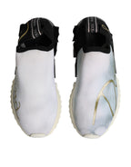 White Black Low Top Sorrento Sneakers Shoes