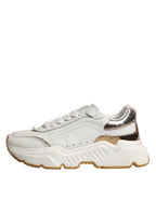 White Gold Daymaster Low Top Sneakers Shoes