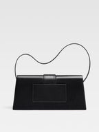 Black  leather Le Bambino Long bag