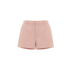 Pink Wool Shorts