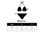 Black Polyamide Bikini