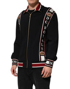 Black DG King Full Zip Sweatshirt  Sweater