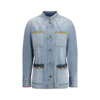 Blue Cotton Denim Jacket