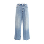 Light Blue Cotton Jeans Denim