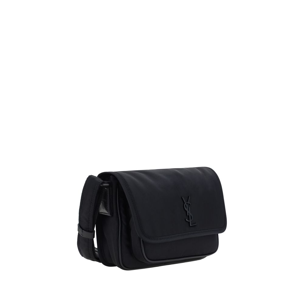 Black Nylon Shoulder Bag