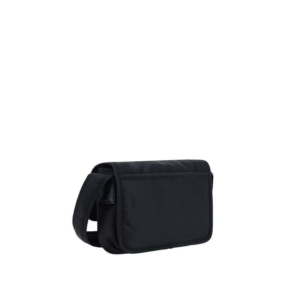 Black Nylon Shoulder Bag