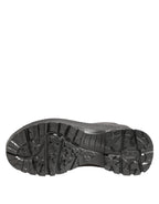 Black Argento Pull On Rain Boots Shoes