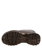 Metallic Bronze Pull On Rain Boots Shoes