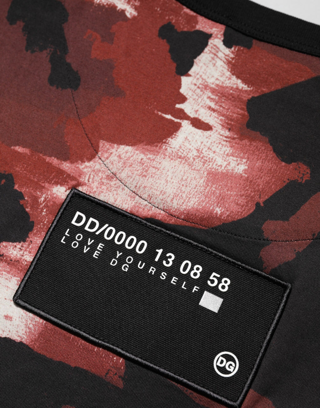 Multicolor Camouflage Crew Neck T-shirt