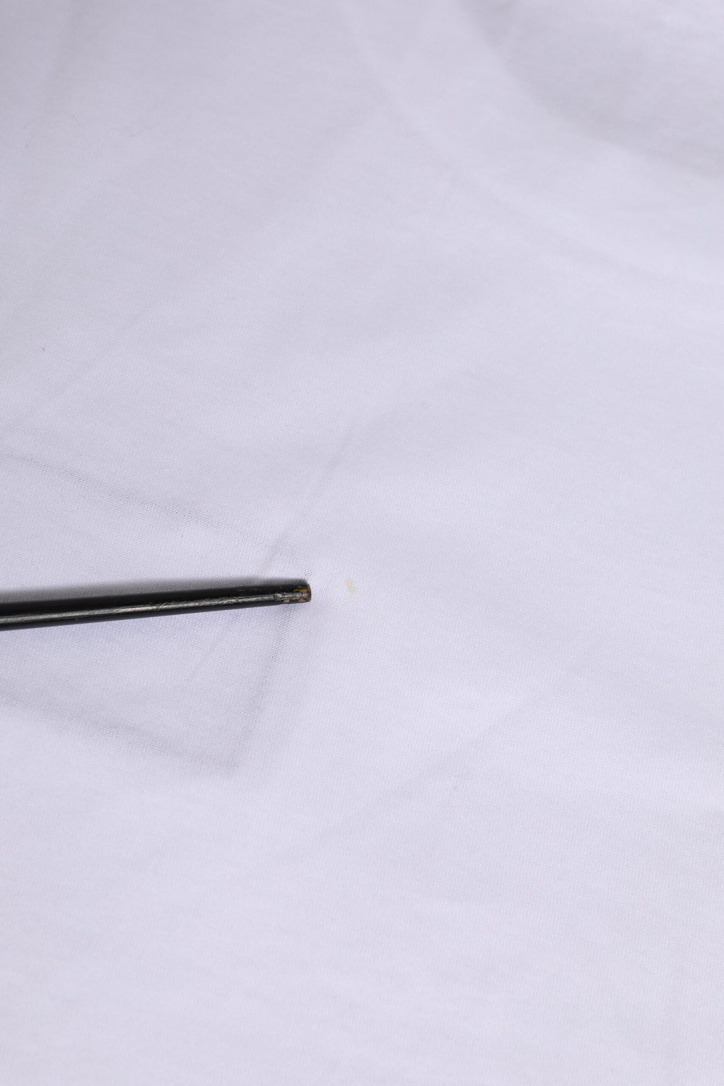 White Logo Crew Neck Short Sleeves T-shirt