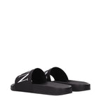 Black Cotton Slippers