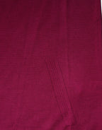 Fuchsia Wool Long Sleeves Turtleneck Sweater