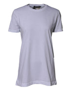 White Cotton Goodluck 2023 Crew NeckT-shirt