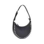 Black Calf Leather Bos Taurus Shoulder Bag
