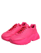 Pink Leather Daymaster Low Top Sneakers Shoes