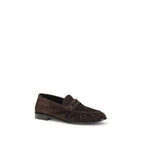 Brown Calf Leather Bos Taurus Slip-On Loafers