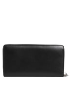 Black Brown Exotic Leather Men Continental Clutch Wallet