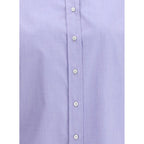 Blue Cotton Dress Shirt