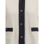 Gray Cotton Cardigan