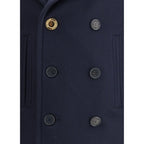 Blue Wool Coat