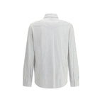 Gray Denim Shirt