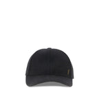 Black Wool Cap (Baseball Hat)