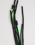 Multicolor Polyester Tape String DG Logo Keychain Keyring