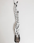 Multicolor Polyester Tape String DG Logo Keychain Keyring