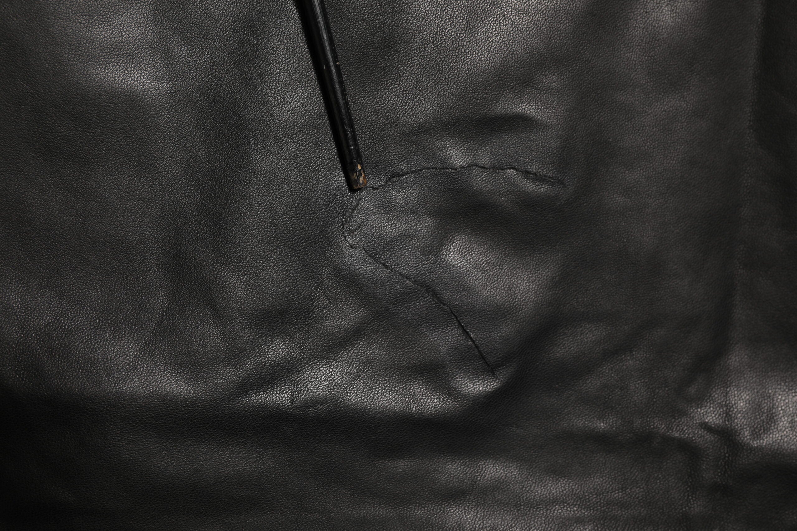 Black Lamb Leather Trousers Men Pants