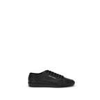 Black Calf Leather Bos Taurus Sneakers