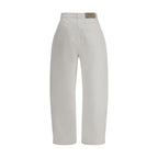 White Cotton Jeans Denim