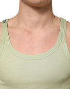 Light Green Tank Sleeveless Men T-shirt